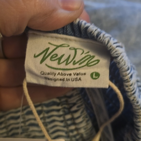 DENIM ACID WASH JUMPER - Picture 2 of 2